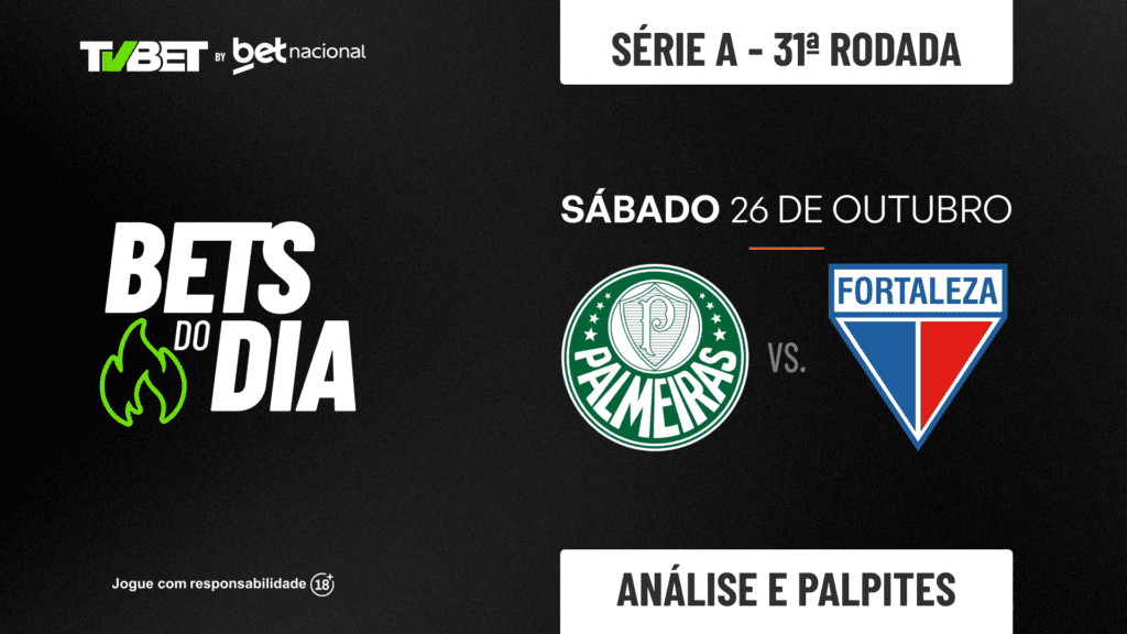 Palpite Palmeiras x Fortaleza &#8211; Brasileirão Série A (26/10)