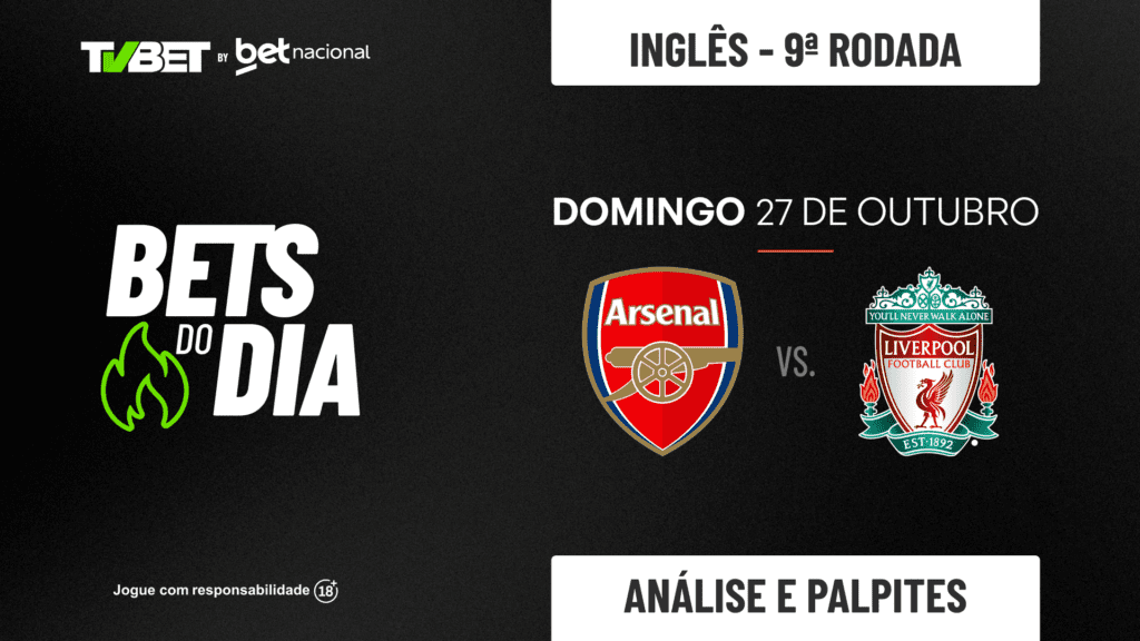 Palpite Arsenal x Liverpool – Premier League (27/10)