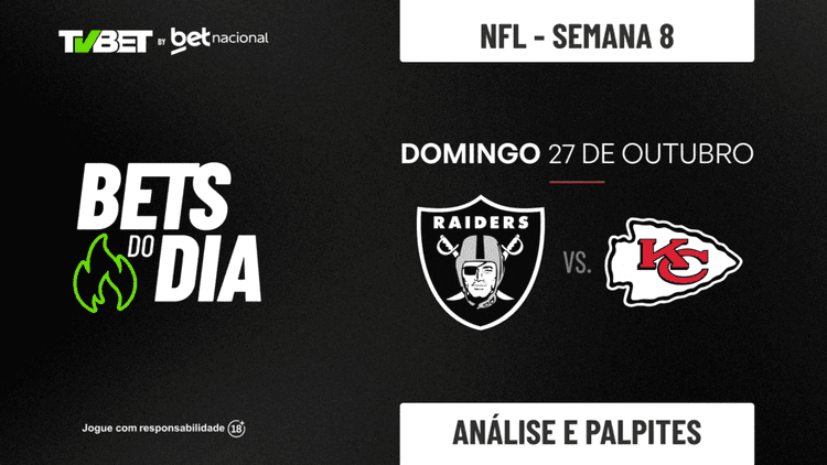 Palpite Raiders x Chiefs &#8211; NFL (27/10)