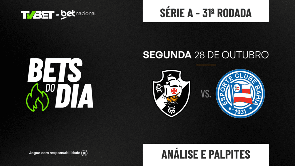 Palpite Vasco x Bahia &#8211; Brasileirão Série A (28/10)