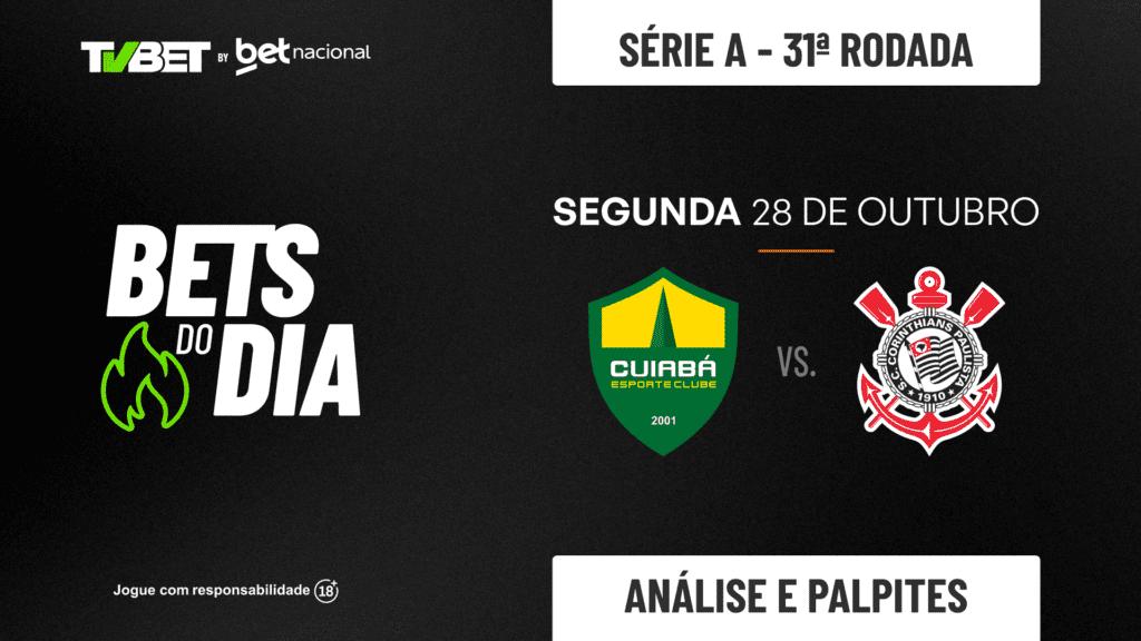 Palpite Cuiabá x Corinthians &#8211; Brasileirão Série A (28/10)