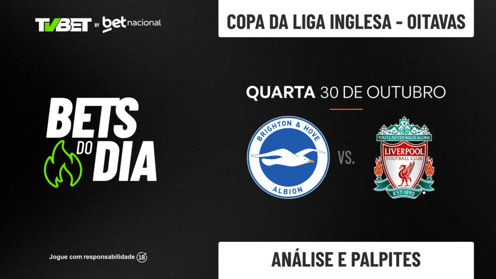 Palpite Brighton x Liverpool &#8211; Copa da Liga Inglesa (30/10)