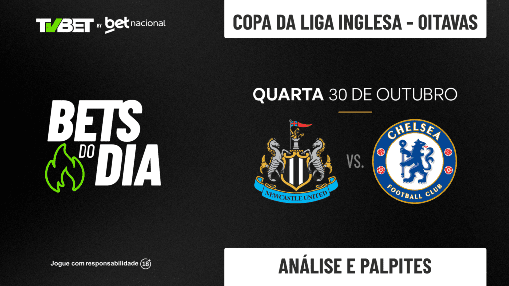 Palpite Newcastle x Chelsea &#8211; Copa da Liga Inglesa (30/10)