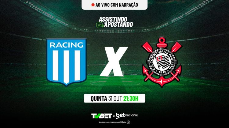 Racing x Corinthians AO VIVO &#8211; Sul-Americana (31/10)