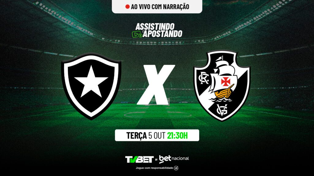 Botafogo x Vasco AO VIVO &#8211; Brasileirão Série A (05/11)