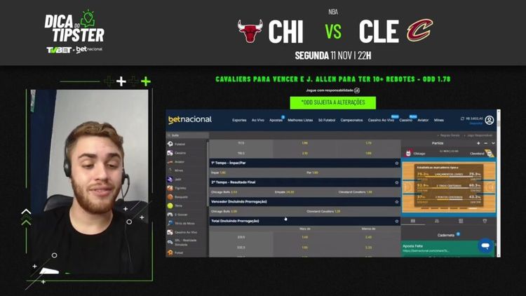 Bulls x Cavaliers: Dica de Aposta + Bilhete Pronto