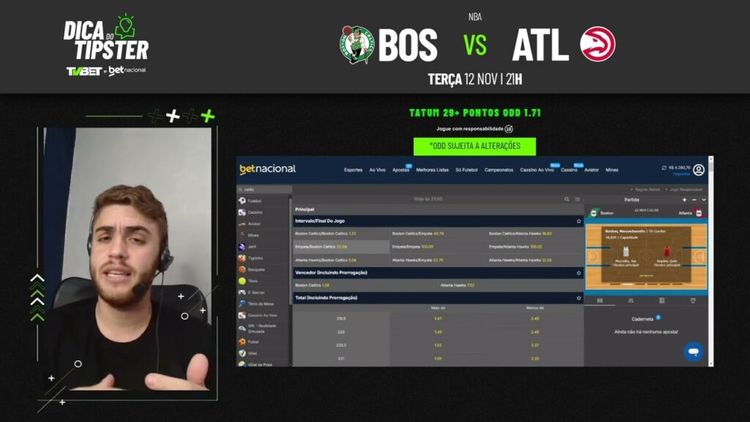 Celtics x Hawks: Dica de Aposta + Bilhete Pronto