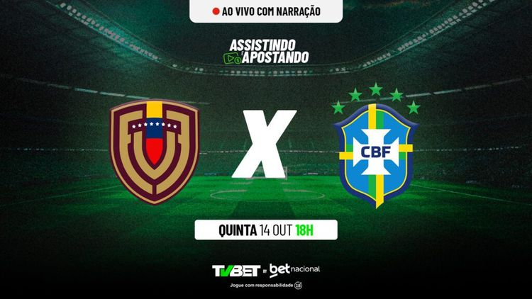 Venezuela x Brasil AO VIVO &#8211; Eliminatórias da Copa do Mundo (14/11)