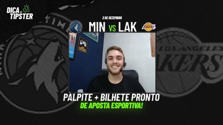 Timberwolves x Lakers: Dica de Aposta + Bilhete Pronto