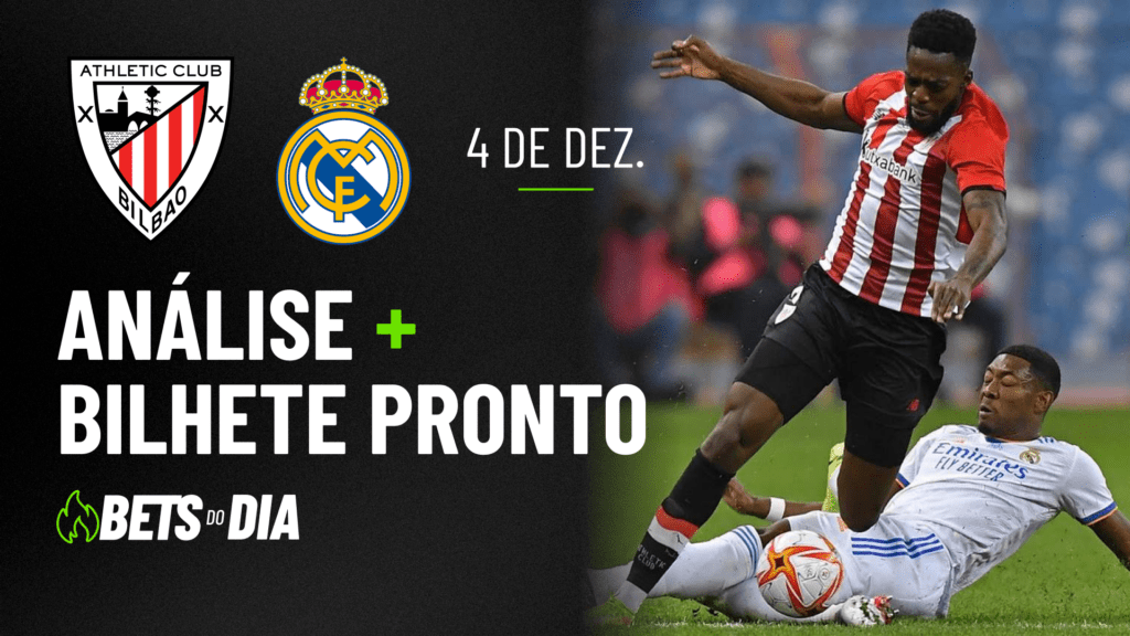 Aposta Preparada para Athletic Bilbao x Real Madrid &#8211; Destaque da Rodada!