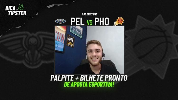 Pelicans x Suns: Dica de Aposta + Bilhete Pronto