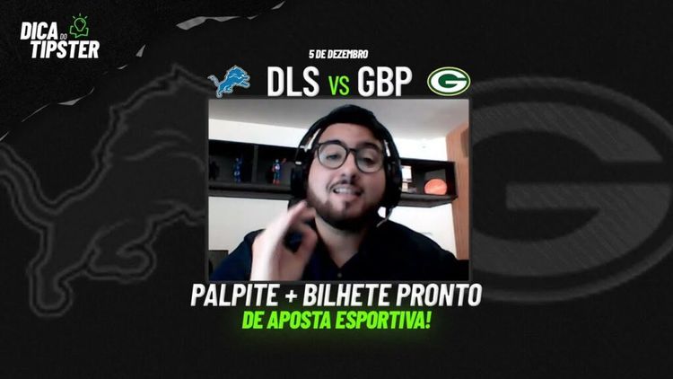 Lions x Packers: Dica de Aposta + Bilhete Pronto
