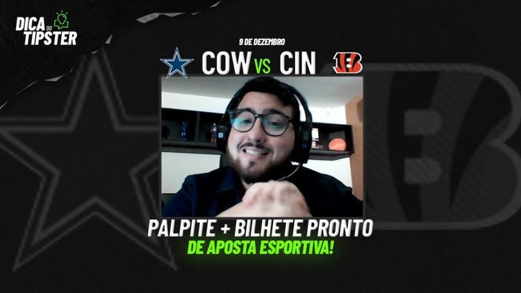 Cowboys x Bengals: Dica de Aposta + Bilhete Pronto