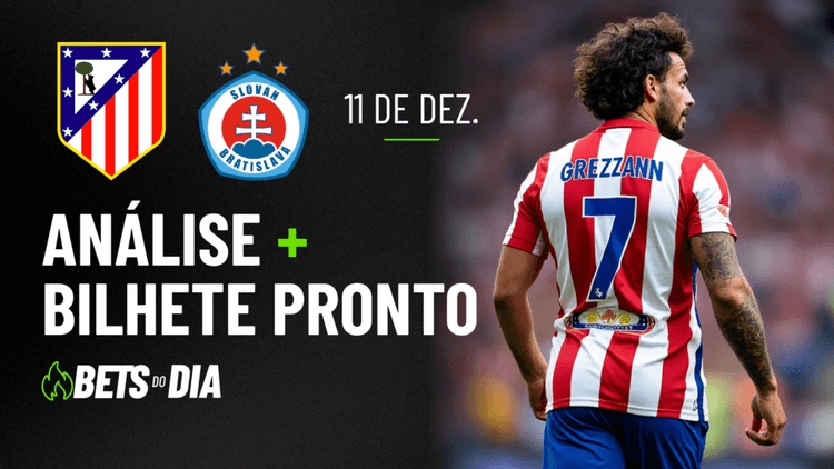 Bilhete Pronto para Atlético de Madrid x Slovan Bratislava &#8211; Aposta Quente!