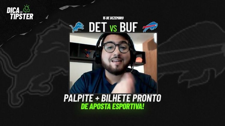 Bills x Lions: Dica de Aposta + Bilhete Pronto