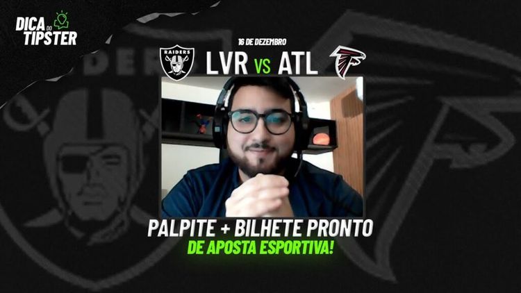 Raiders x Falcons: Dica de Aposta + Bilhete Pronto