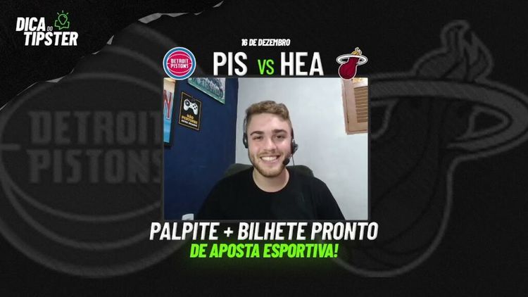 Pistons x Heat: Dica de Aposta + Bilhete Pronto