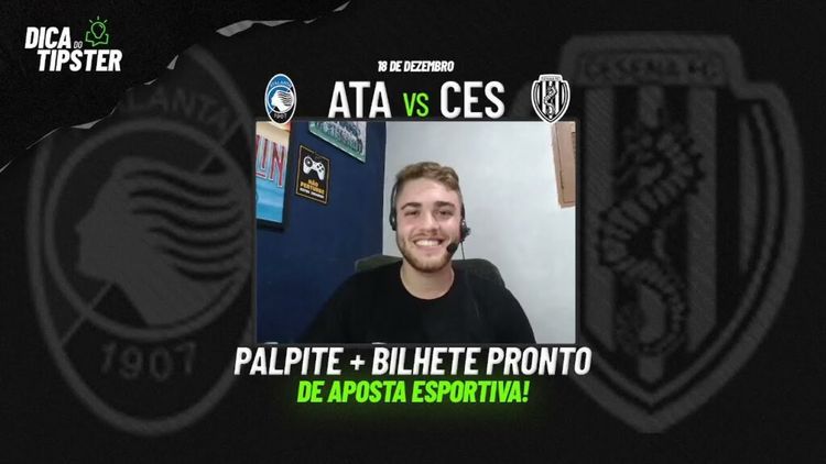 Atalanta x Cesena: Dica de Aposta + Bilhete Pronto