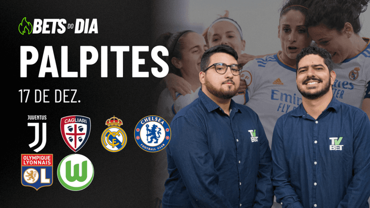 Apostas Imperdíveis: Palpites + Bilhetes Prontos para os Jogos desta terça-feira (17/12)