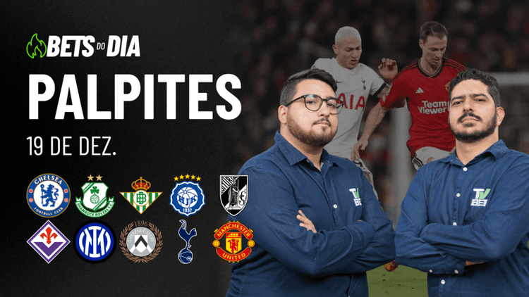 Apostas Imperdíveis: Palpites + Bilhetes Prontos para os jogos desta quinta-feira (19/12)