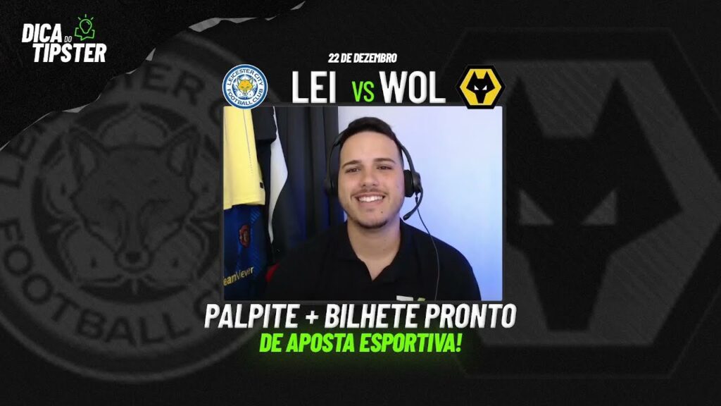 Leicester x Wolverhampton: Dica de Aposta + Bilhete Pronto