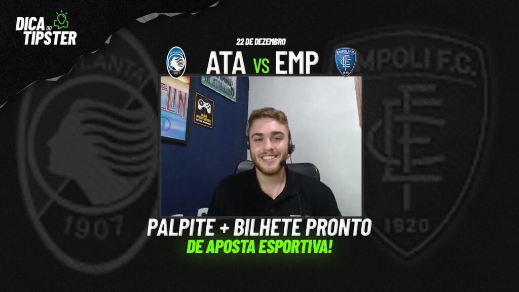 Atalanta x Empoli: Dica de Aposta + Bilhete Pronto