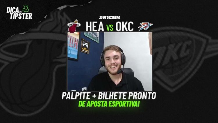 Heat x Thunder: Dica de Aposta + Bilhete Pronto