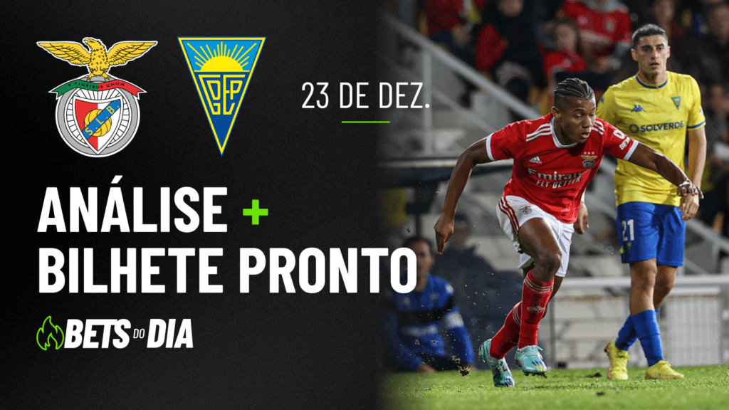 Destaque de Aposta para Benfica x Estoril &#8211; Bilhete Recomendado!