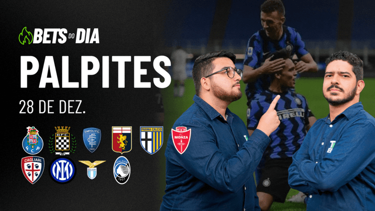 Apostas Imperdíveis: Palpites + Bilhetes Prontos para os jogos deste sábado (28/12)