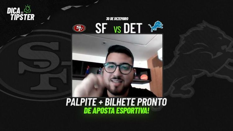 49ers x Lions: Dica de Aposta + Bilhete Pronto