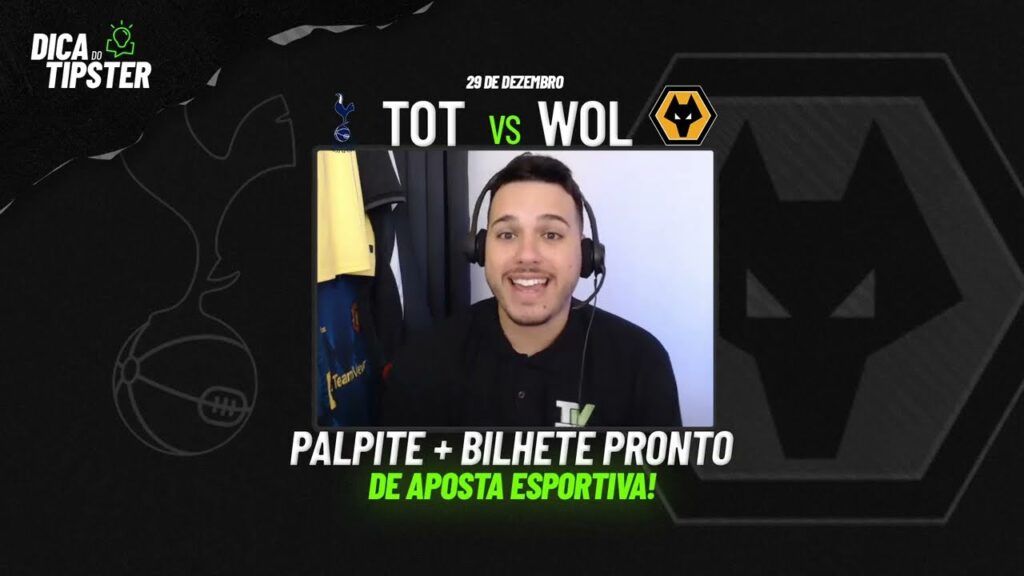 Tottenham x Wolverhampton: Dica de Aposta + Bilhete Pronto