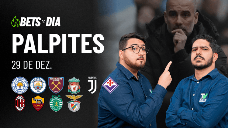 Apostas Imperdíveis: Palpites + Bilhetes Prontos para os jogos deste domingo (29/12)