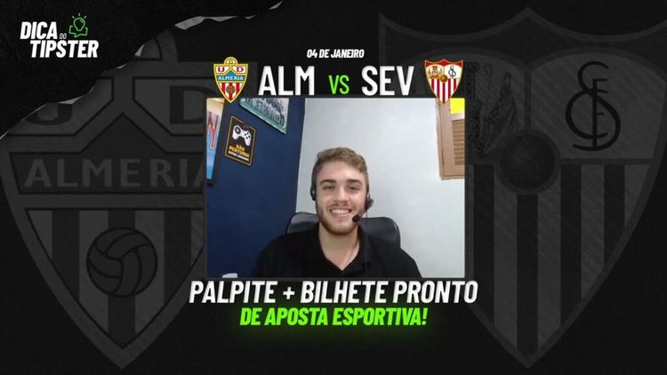 Almeria x Sevilla: Dica de Aposta + Bilhete Pronto