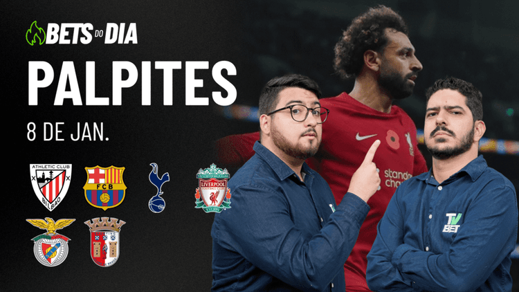 Apostas Imperdíveis: Análises + Palpites para os jogos desta quarta-feira (08/01)