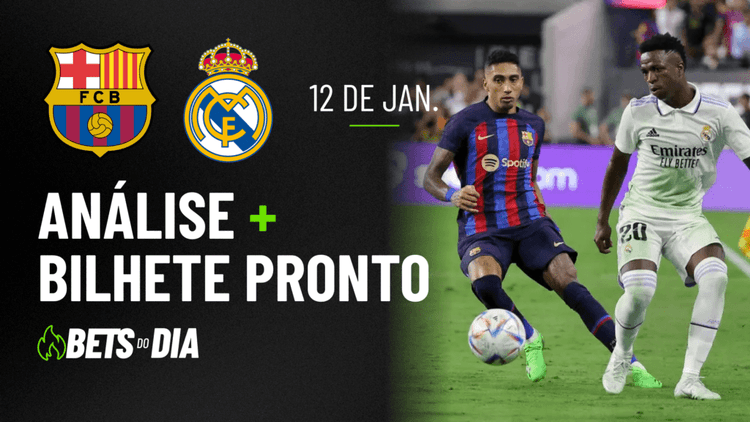 Barcelona x Real Madrid: Análise Completa + Palpite de Aposta