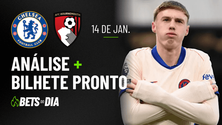 Aposta Destacada para Chelsea x Bournemouth