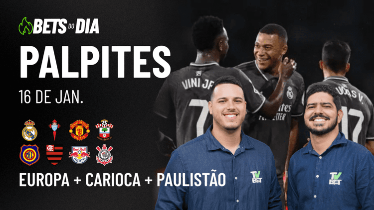 Apostas Imperdíveis: Análises + Palpites para os jogos desta quinta-feira  (16/01)