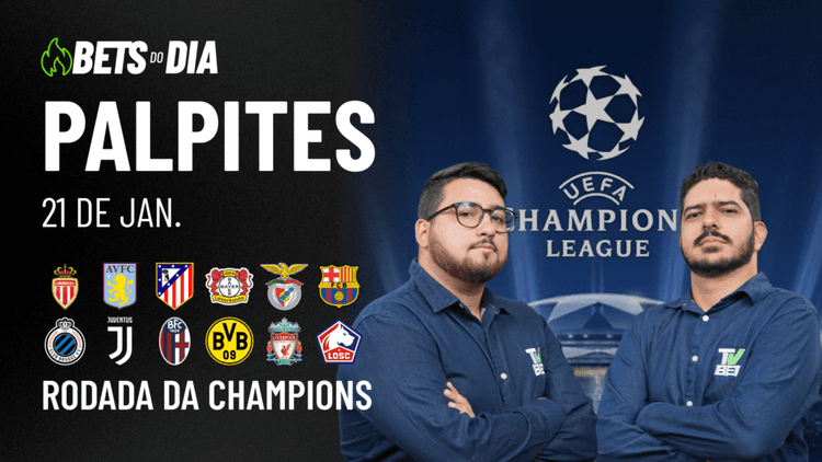 Apostas Imperdíveis: Análises + Palpites para os jogos desta terça-feira (21/01)