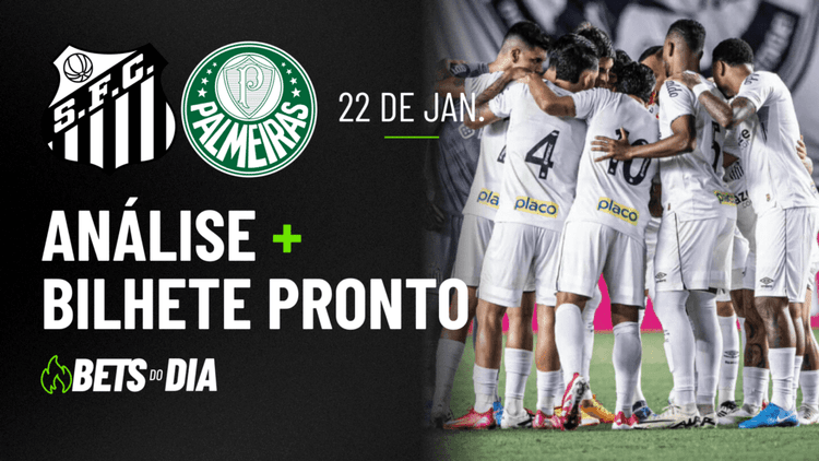 Destaque de Aposta para Santos x Palmeiras