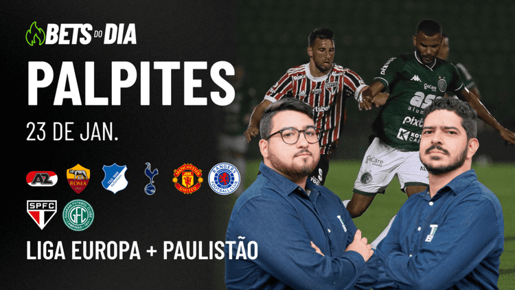 Apostas Imperdíveis: Análises + Palpites para os jogos desta quinta-feira (23/01)