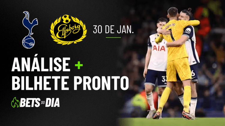 Destaque de Aposta para Tottenham x Elfsborg