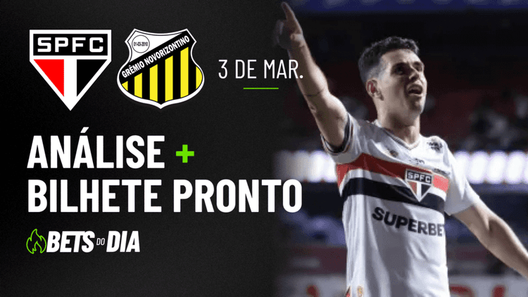 Aposta Destacada para São Paulo x Novorizontino