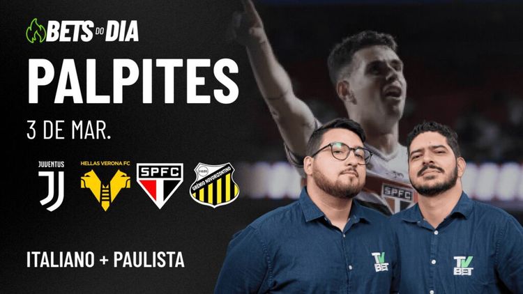 Apostas Imperdíveis: Análises + Palpites para os jogos desta segunda-feira (03/03)