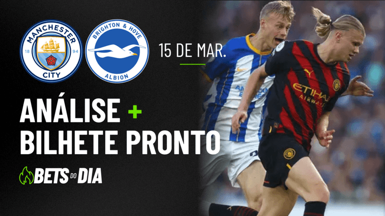 Aposta Destacada para Manchester City x Brighton