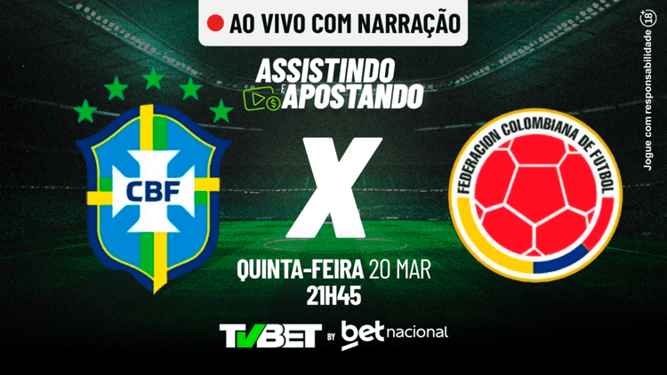 Brasil x Colômbia &#8211; AO VIVO!