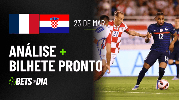 Destaque de Aposta para França x Croácia