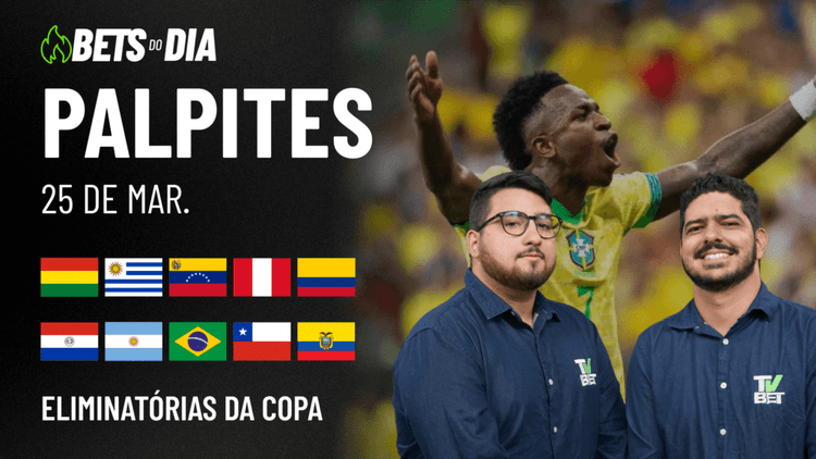 Apostas Imperdíveis: Análises + Palpites para os jogos desta terça-feira (25/03)
