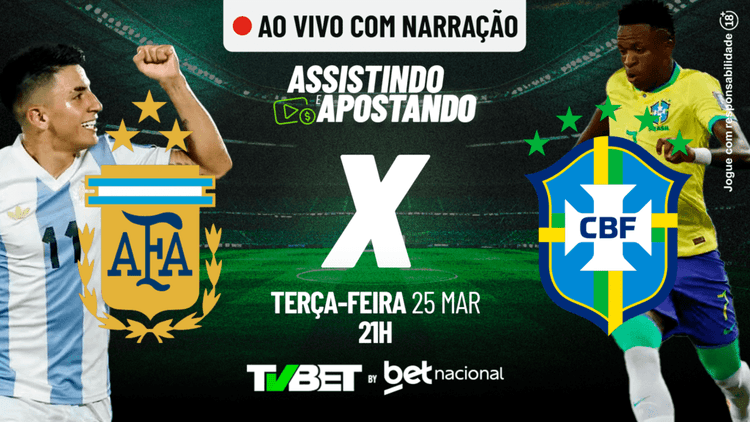 Argentina x Brasil &#8211; AO VIVO! &#8211; Eliminatórias da Copa do Mundo