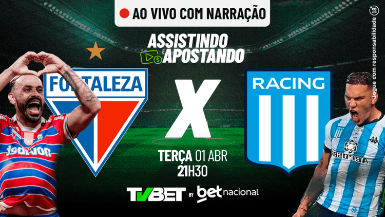 Fortaleza x Racing &#8211; Copa Libertadores &#8211; AO VIVO!