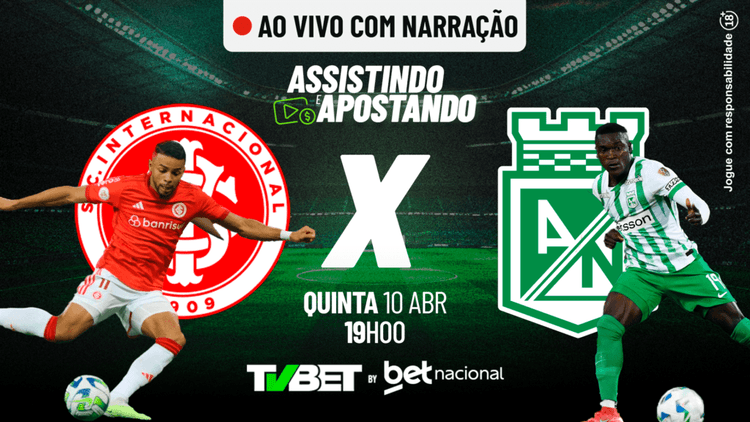 Internacional x Atlético Nacional  &#8211; Libertadores &#8211; AO VIVO!